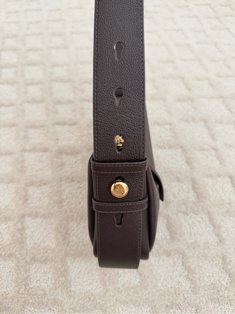 🍩Tory Burch SMALL Romy Leather Shoulder Bag - Picture 16 of 16